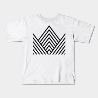 Abstract Lines Kids T-Shirt